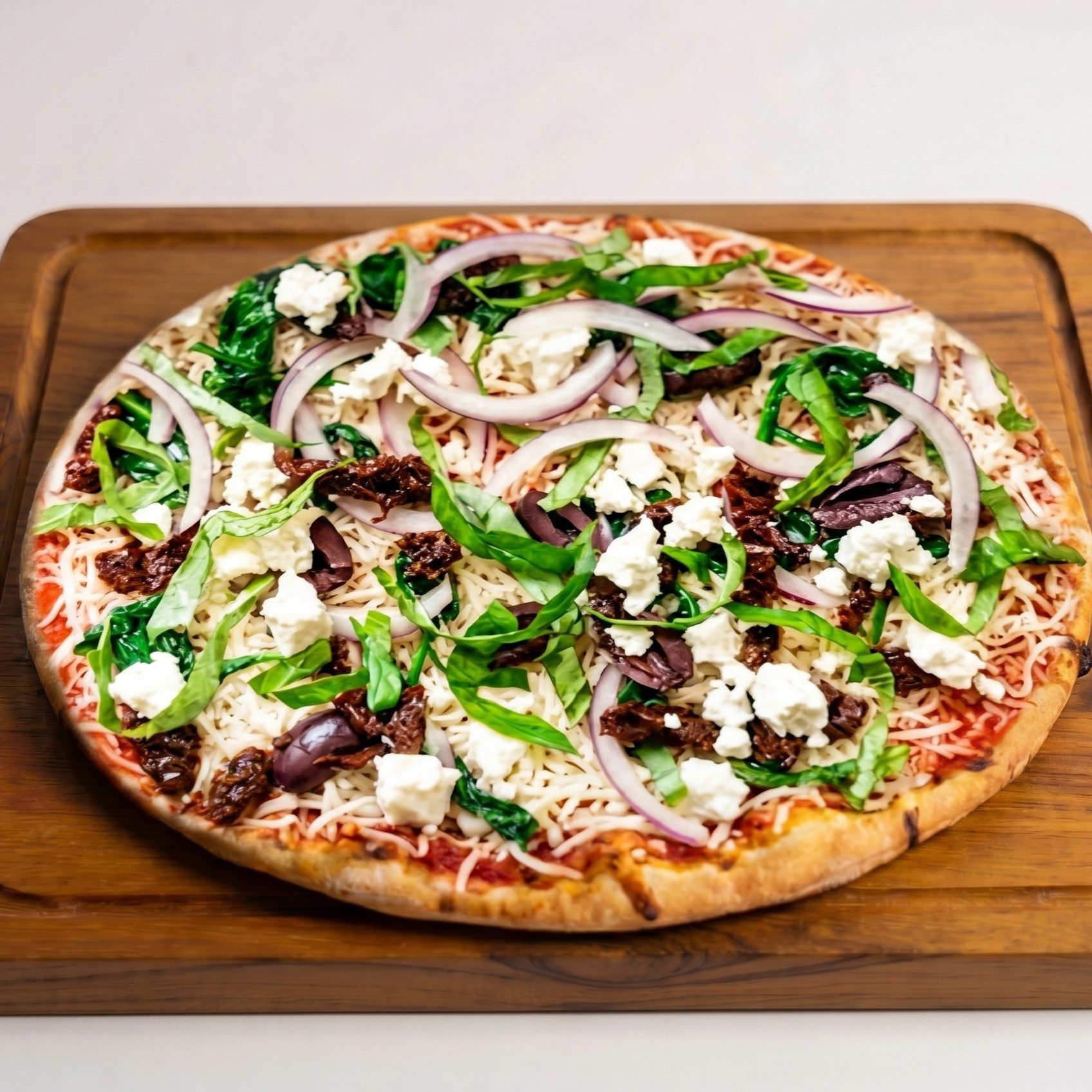 Travel the Mediterranean Pizza.
