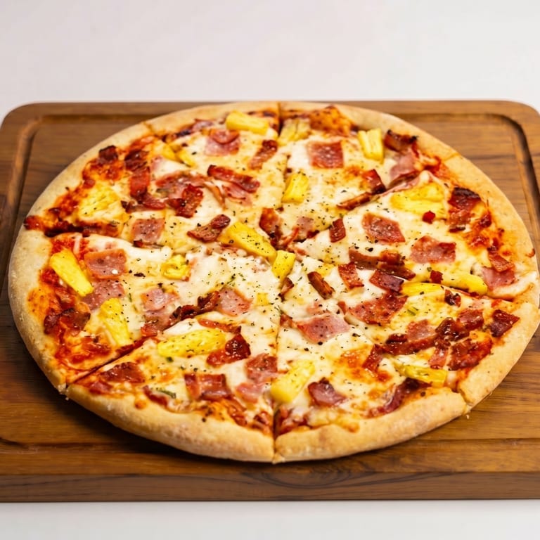 Delicious Hawaiian Pizza